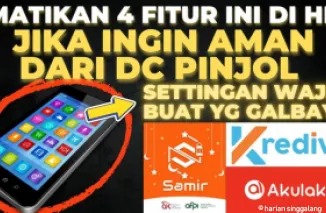 Ilustrasi tips aman galbay pinjol 2025. (Foto: Canva/ kanal Youtube Inspirasi Pagi)