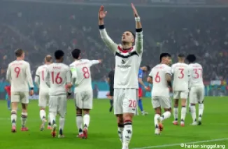 MU Menang Telak 3-0 Hadapi Athletic Club