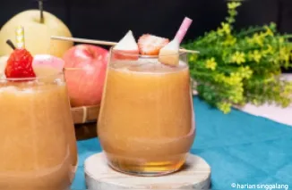 Segelas Kesehatan: Manfaat Jus Apel Campur Buah Pir untuk Tubuh